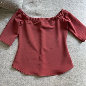 Leith off shoulder top